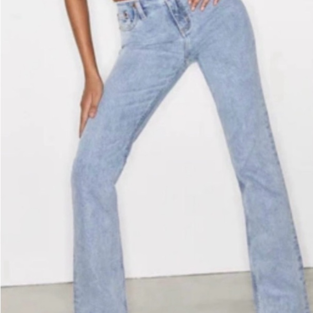 Motel Rocks Frayed Jeans - Picture 4 of 4